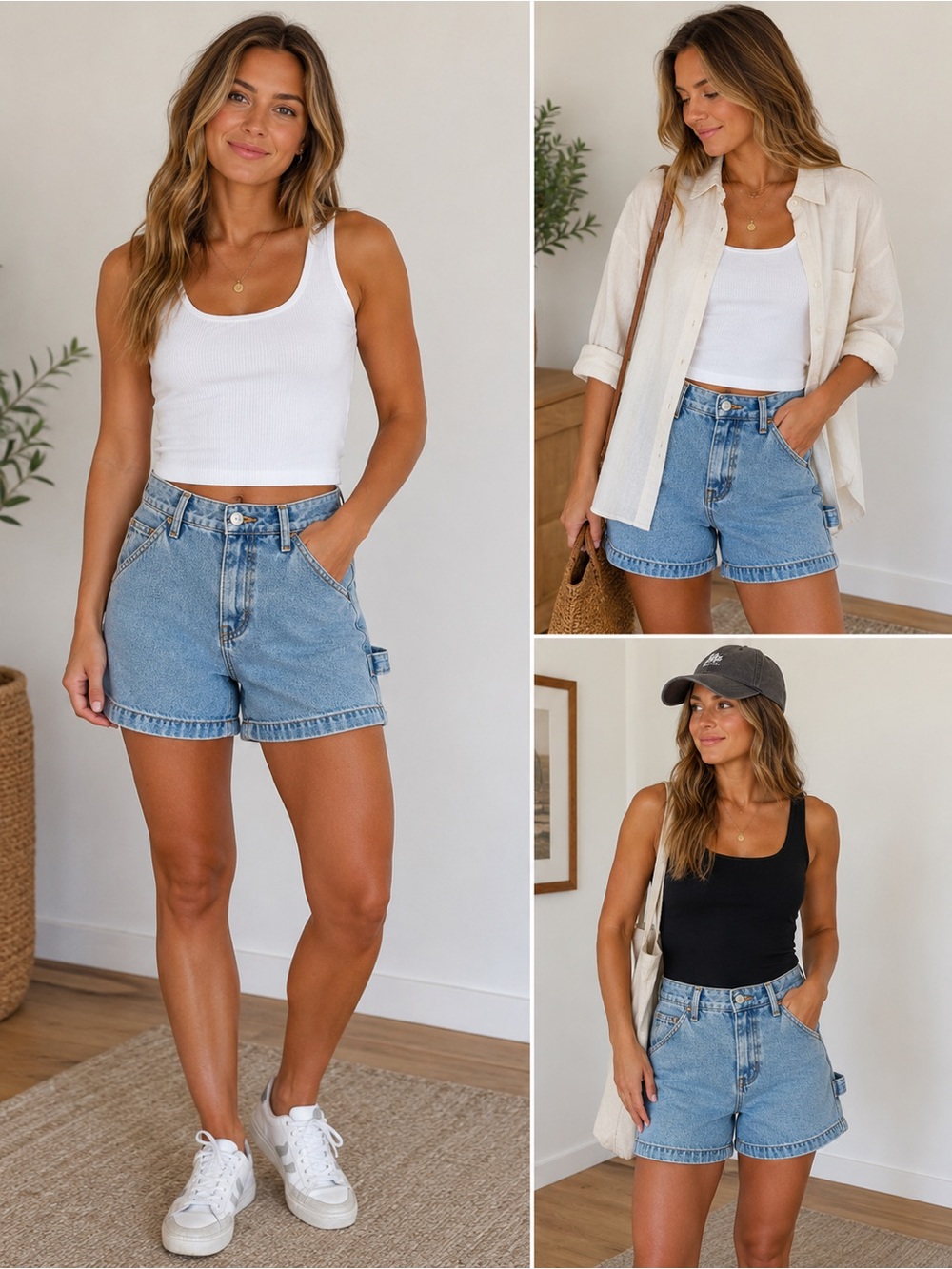 Vintage 90s Juniors Light Blue Denim Levi’s Shorts